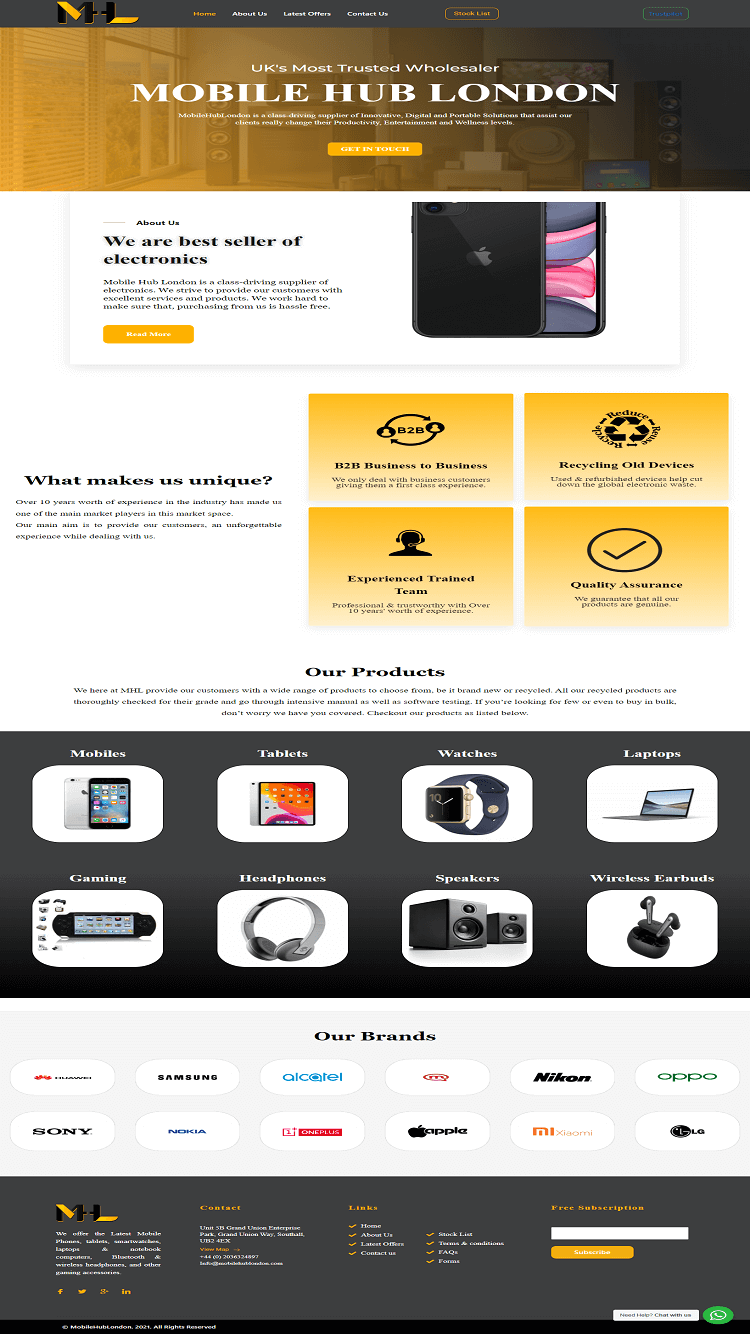 Mobile Hub London